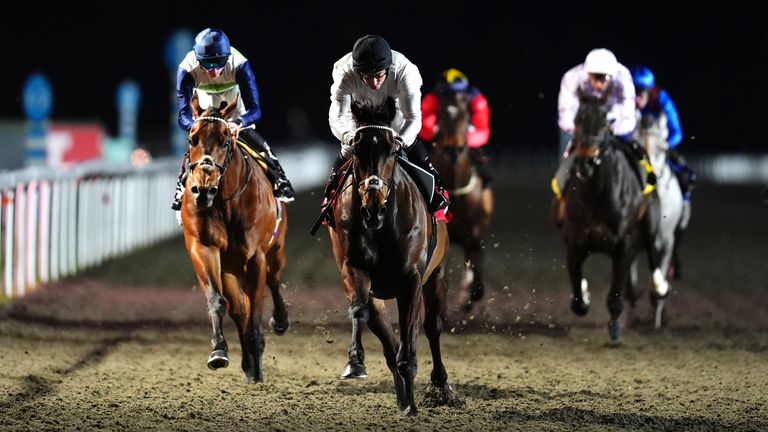 Constitution Hill beat Classical Allusion by two lengths on his second start on the Flat