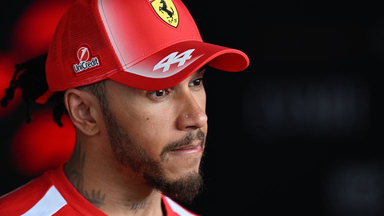 Lewis Hamilton at the 2026 Japanese GP