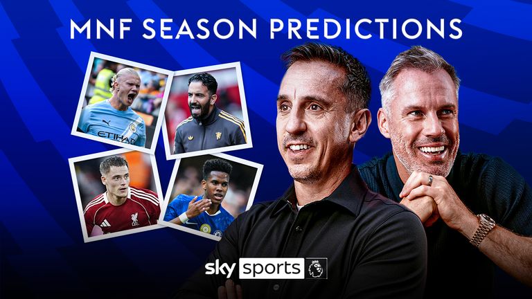 Gary Neville and Jamie Carragher make their predictions for the 2025/26 Premier League season
