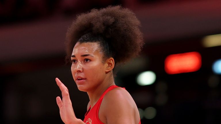 Jaz Brown of Vitality Roses will not be able to play at the Commonwealth Games.