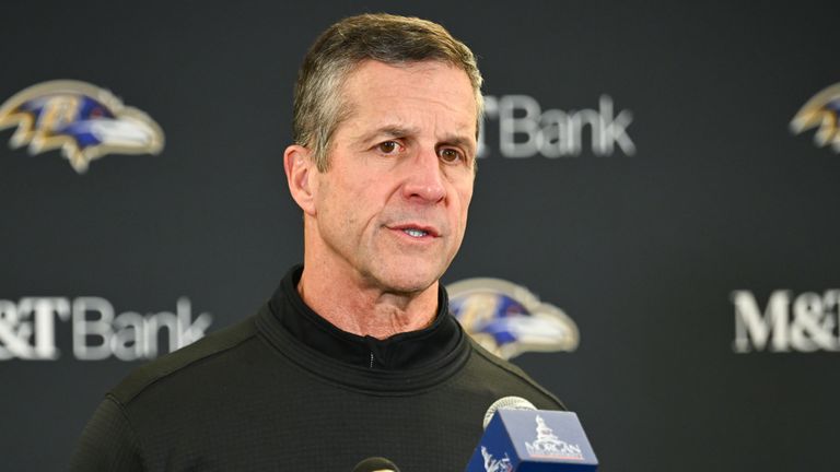 Baltimore Ravens have sacked coach John Harbaugh after missing out on NFL playoffs